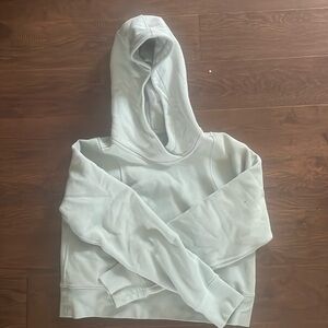 Baby blue lululemon hoddie
